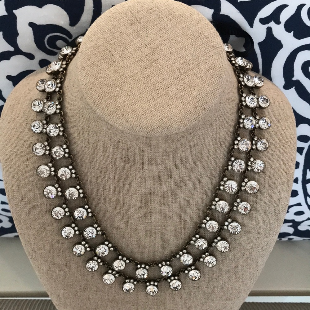 Rhinestone fashion necklace